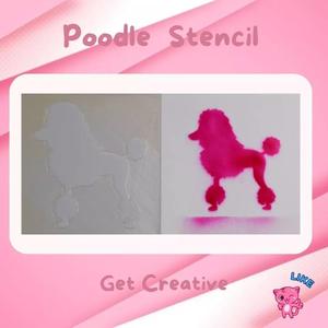 Poodle Stencil