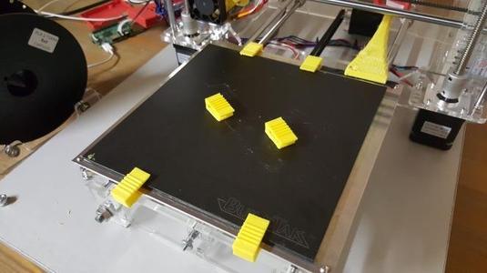 Holdingclip for Printbed