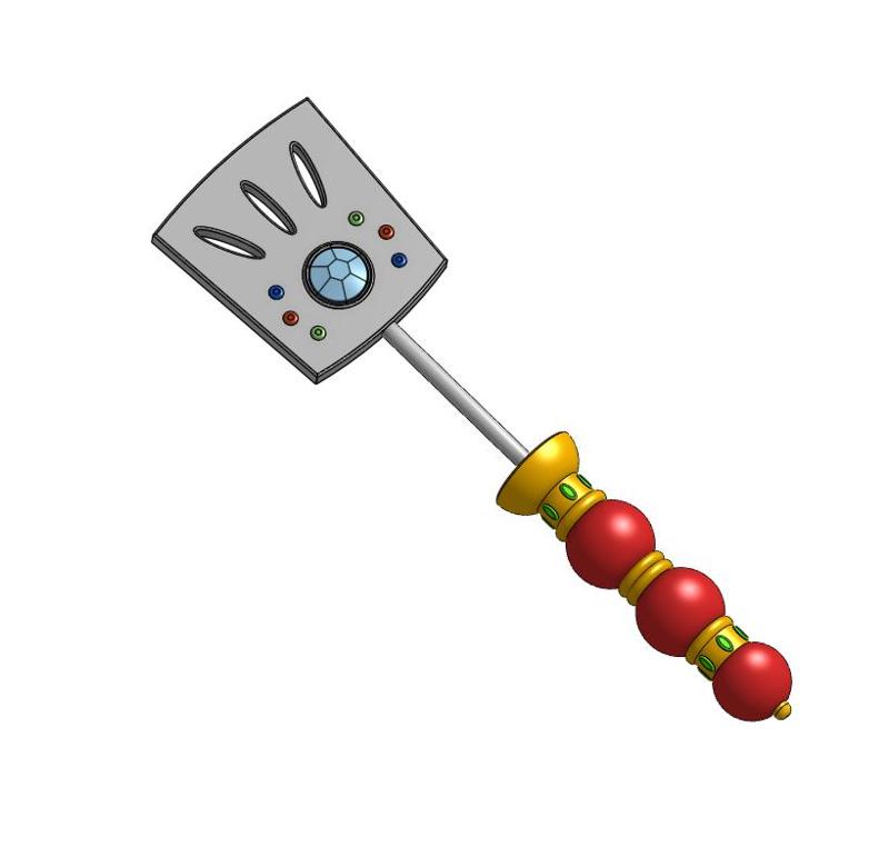 Spongebob Inspired Sizzle Master Spatula Prop