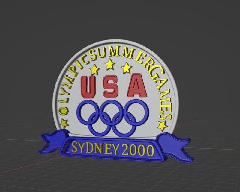 USA Olympic Trophy 2000