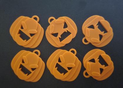 Pumpkin key chains