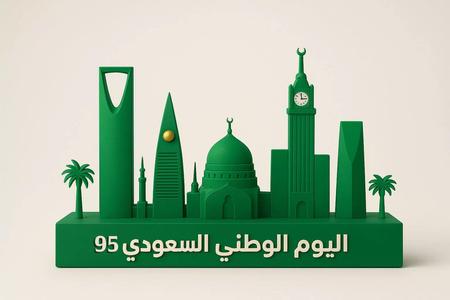Saudi National Day 3D Model