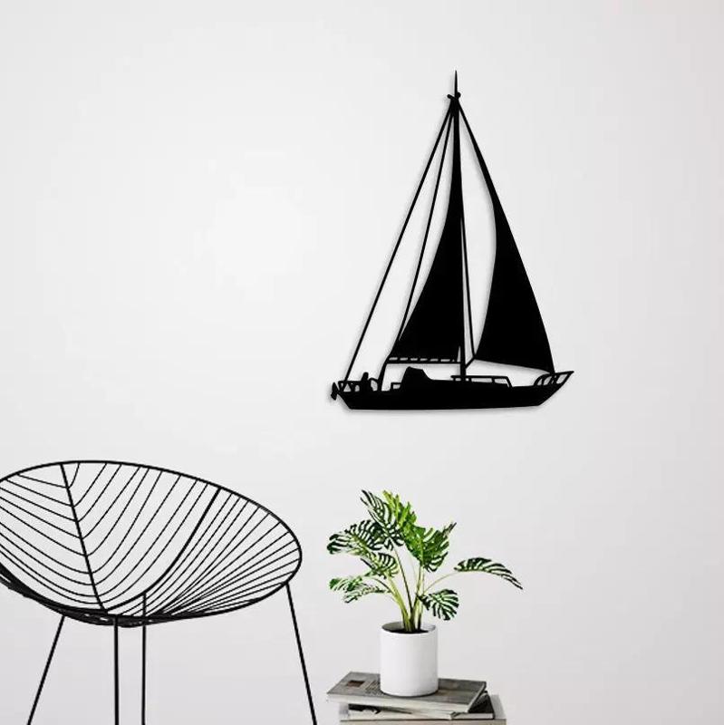 SAILING BOAT FOR WALL DECORATION