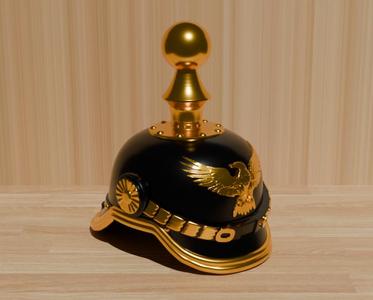 Prussian Helmet Keychain - Llavero Casco Prusiano
