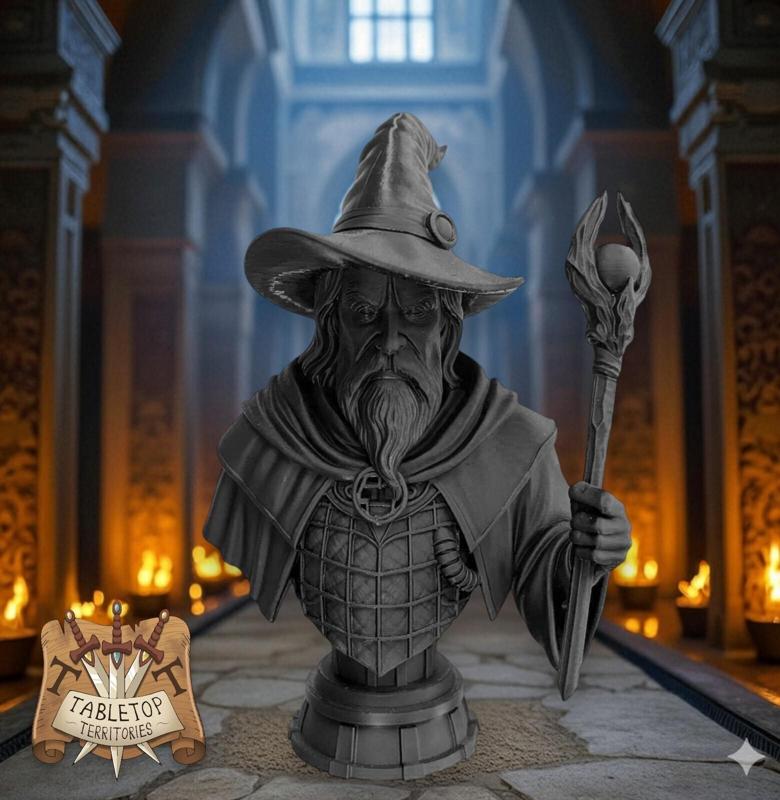 Wizard Bust