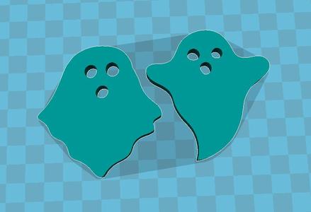Little Halloween Ghosts