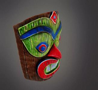 Tiki mask