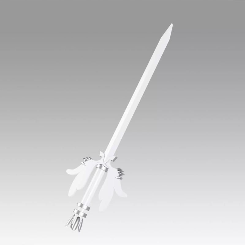 PM PM Reshiram Sword Cosplay Weapon Prop replica