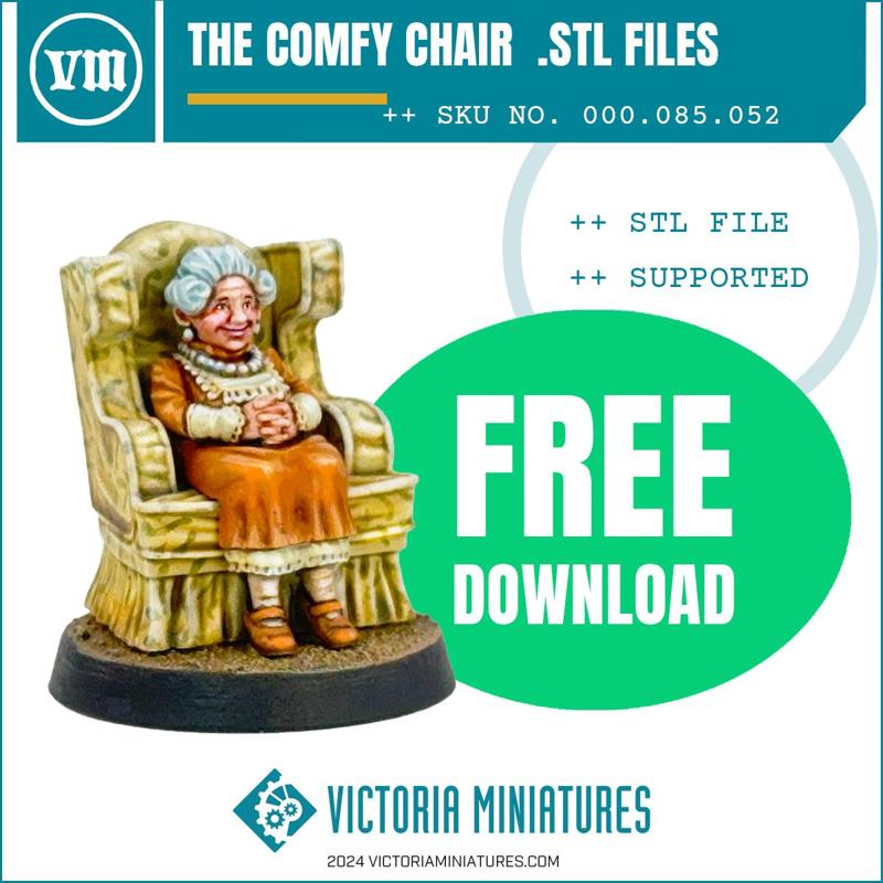 FREE! The Comfy Chair and Old Woman