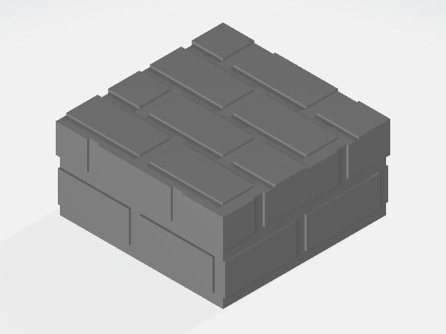 Minecraft Bricks Slab