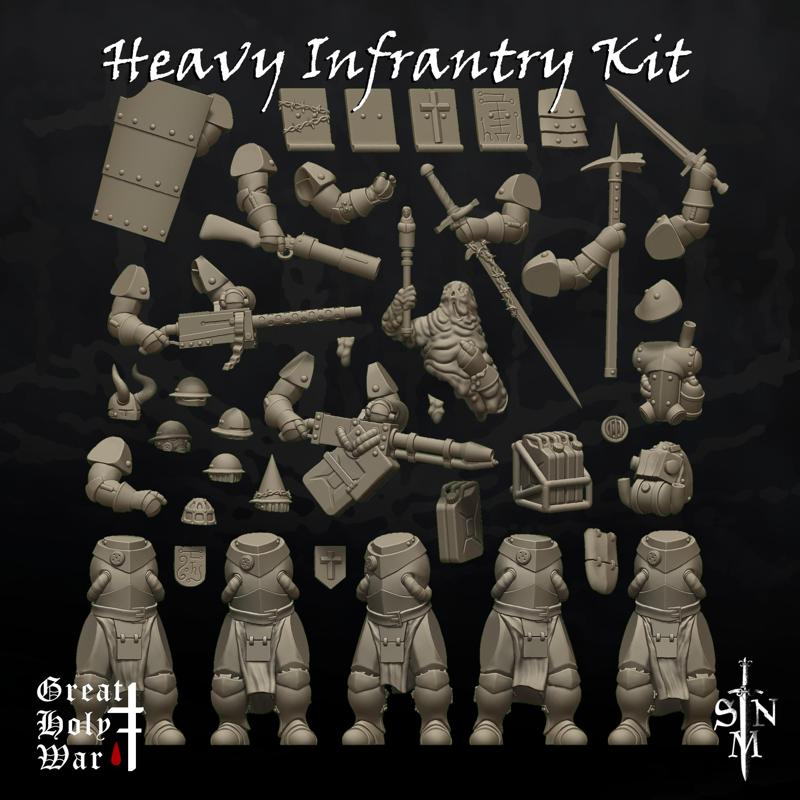 Great Holy War: Heavy Infantry Kit