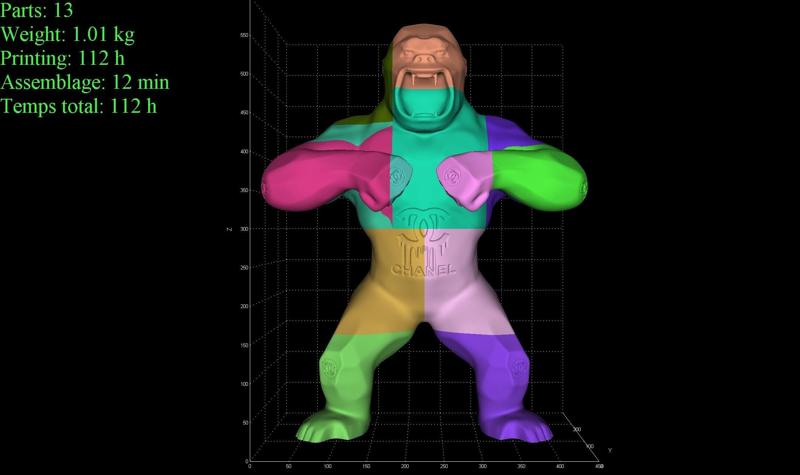 KONG CHANEL STYLE ORLINSKY IN 60 CM XXL