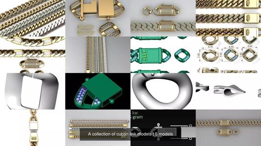 A collection of cuban link models