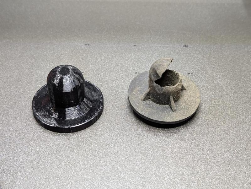 Replacement foot for Eureka Tagalong Highback chairs