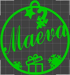 Maëva" Christmas bauble