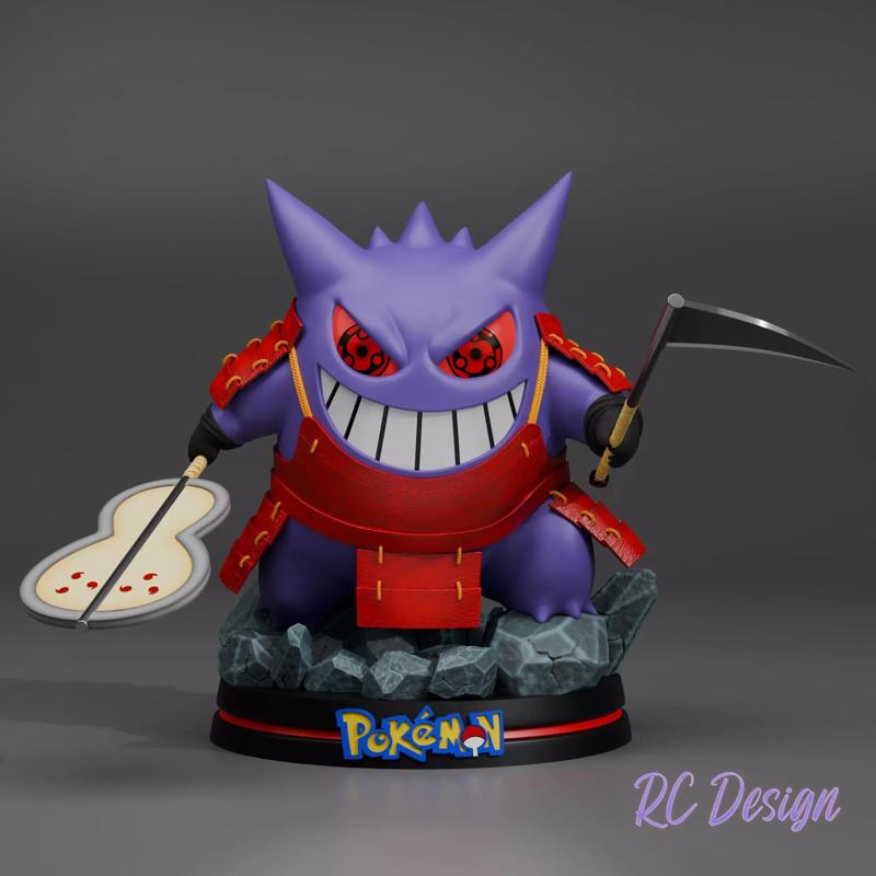 Gengar x Madara Uchiha Mashup