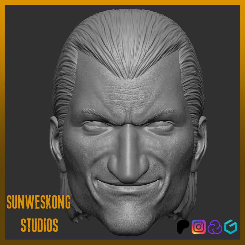 The Fear MGS3 Headsculpt