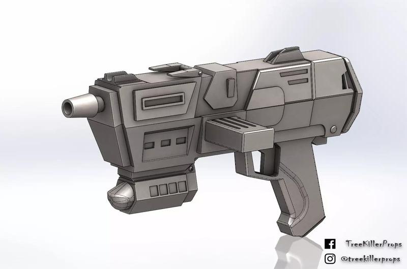 Star Wars republic commando DC-17m blaster for cosplay
