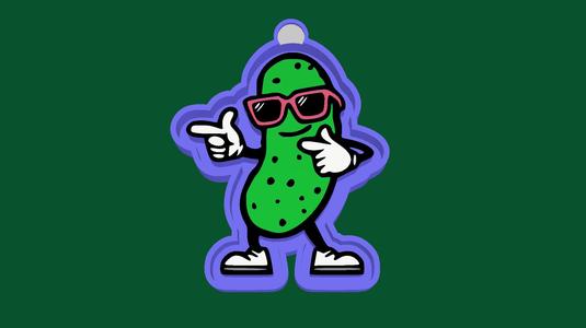 🥒🆒 Dill Dude – Freshie, Keychain & Resin Mold