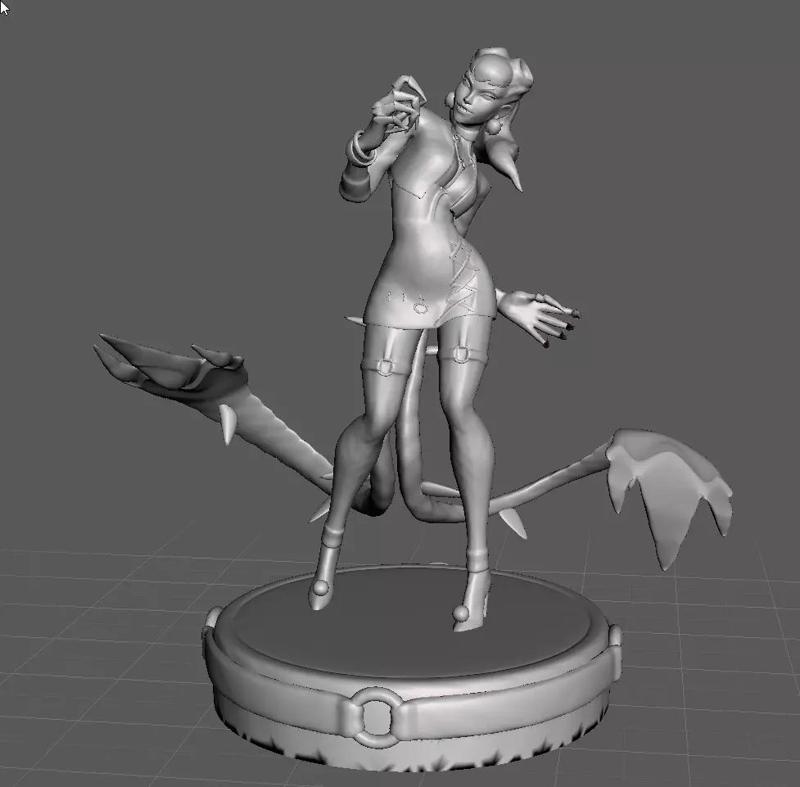 KDA All out Evelynn 3D Model