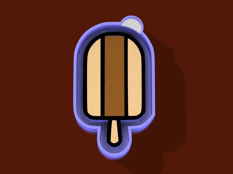 🍮 Classic Cream Pop – Freshie, Keychain, Resin & Candle Mold