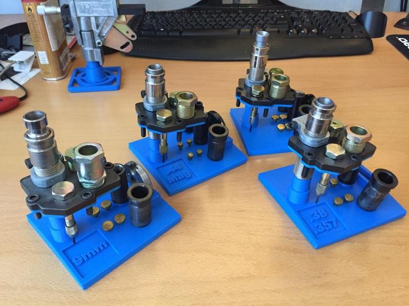 Dillon Square Deal B caliber conversion kit tool stands