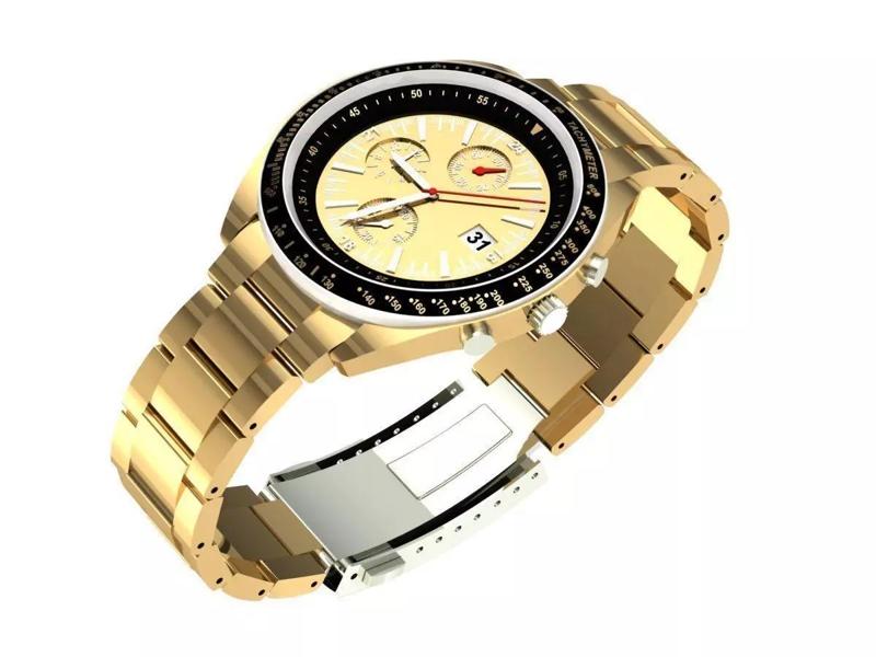 Gold Mens Watch