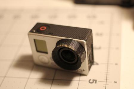 Flanged GoPro Ring