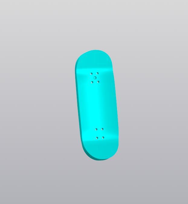 Classic 34mm shape for medium fingerboard mold