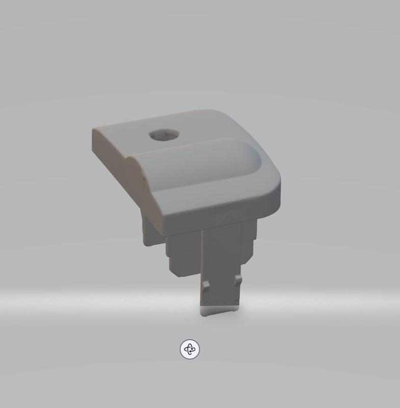 Hyundai Accent headlight adjustment button