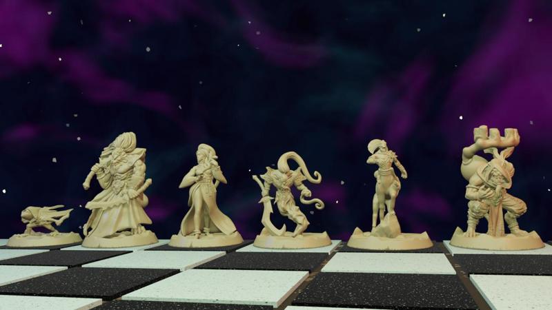 Desert Tales Chess Set
