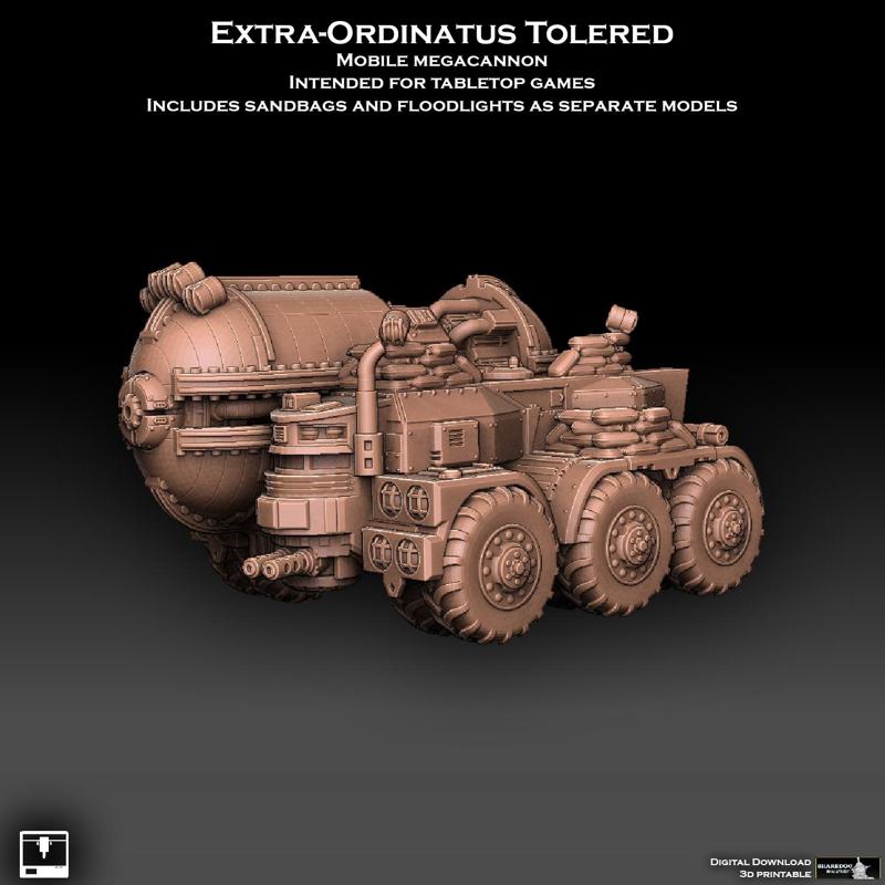 Extra Ordinatus Tolered Mobile Megacannon