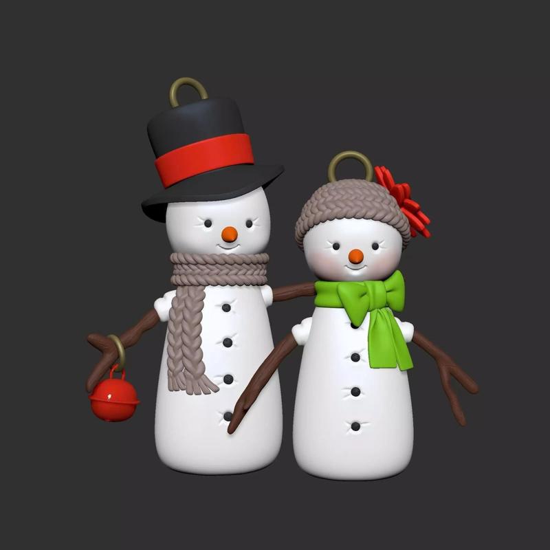 Snow boy snow girl - Christmas Ver 2