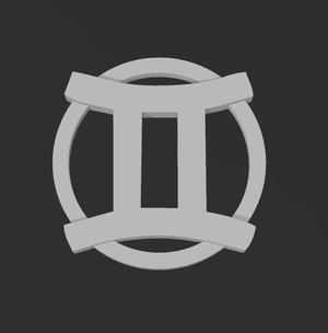 Gemini logo wallart HD 4