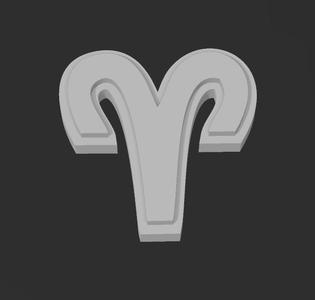 Aries logo wallart HD 2