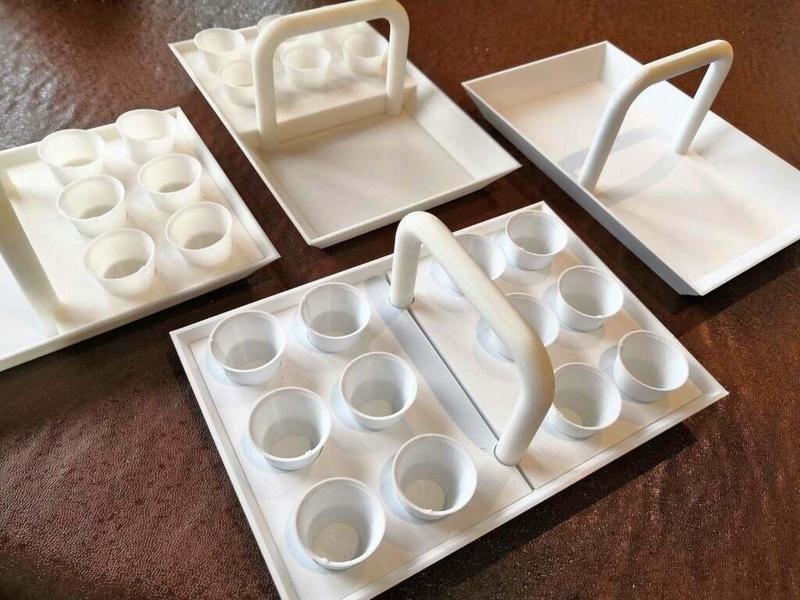 LDS Sacrament tray - home church