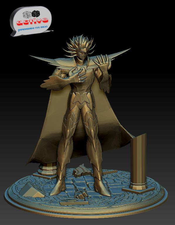 Saint Seiya - Deathmask Golden Knight of Cancer
