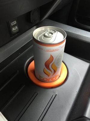 Energy Drink cupholder sleeve