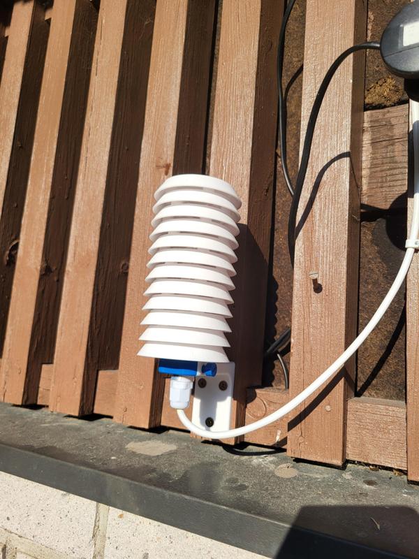 Wall bracket for BME280 probe