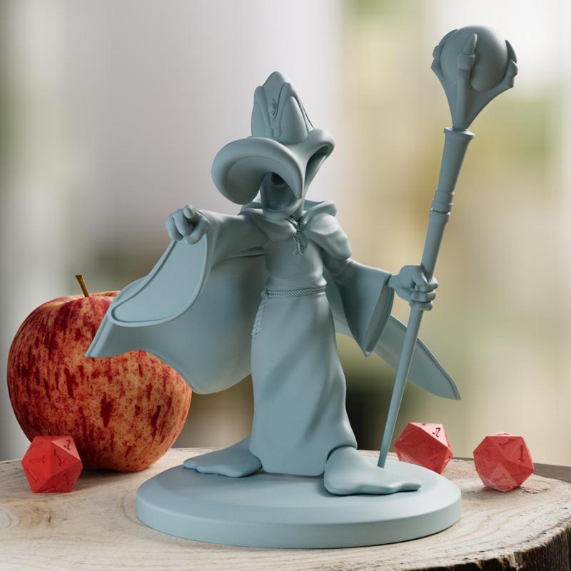 Daffy Duck the Great Wizard 3D print model