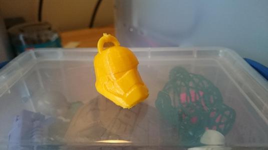 Star Wars EpVII StormTrooper Helmet Keyring - version 2