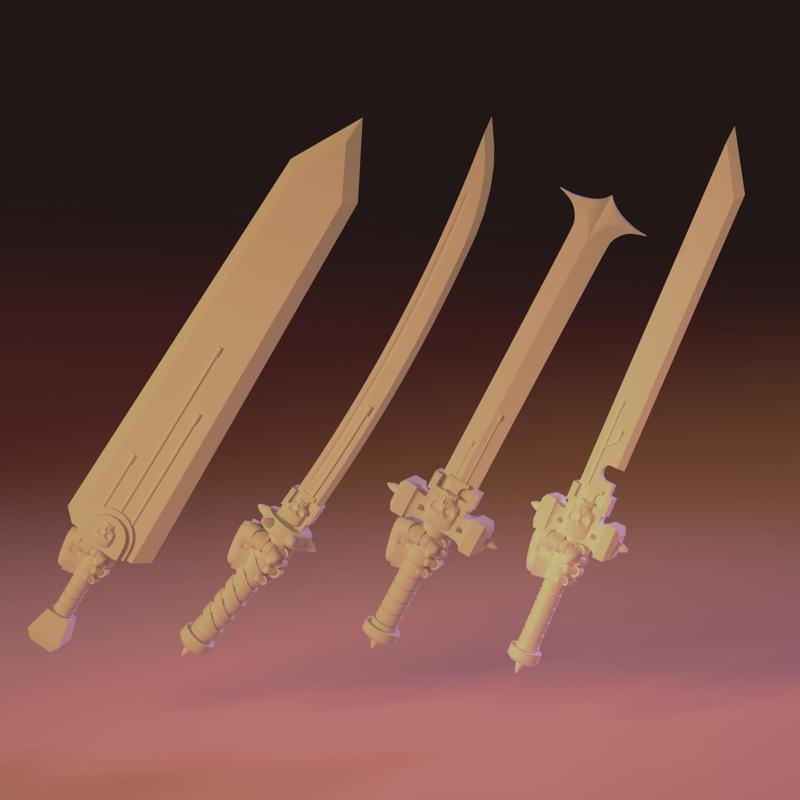Gaurd Blade Veteran Swords