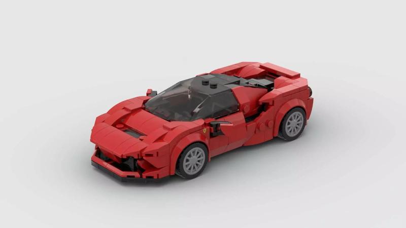 TwindBricks3D - Ferrari F8 Tributo