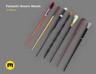 Wands from Fantastic Beasts