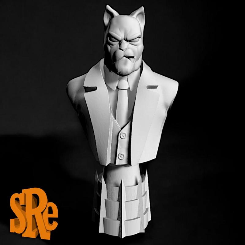Blacksad Bust