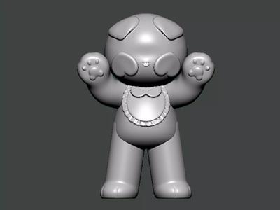 3D Model-CHARACTER0021 teddy bear