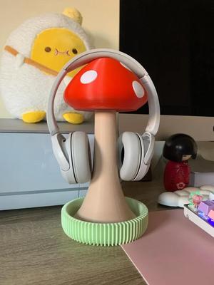 Mushroom Headphone Stand   