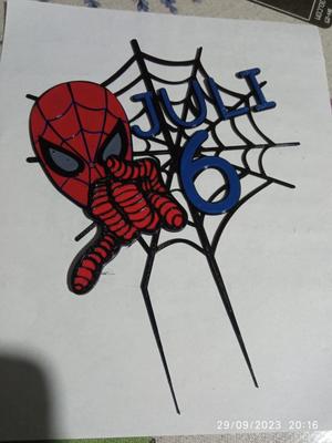 Spiderman Caketopper 