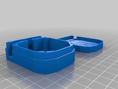 Minimalistic encloseure for newer Shelly line of products (incl Fusion360 f3d)