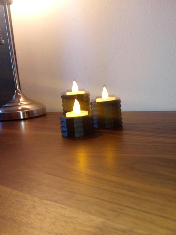 Tea Light Candle Stands Version 2